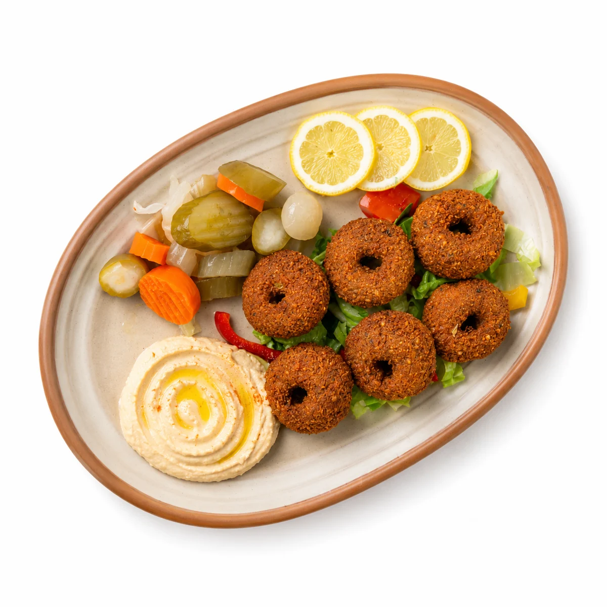 Falafel s tahini omáčkou
